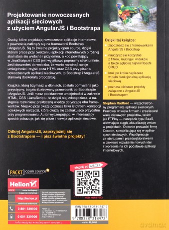 Projektowanie nowoczesnych aplikacji sieciowych z użyciem Angularjs i Bootstrapa - Stephen Radford [KSIĄŻKA]