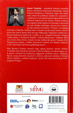 KS Gedania - klub gdańskich Polaków (1922-1953) - Janusz Trupinda (twarda) [KSIĄŻKA]