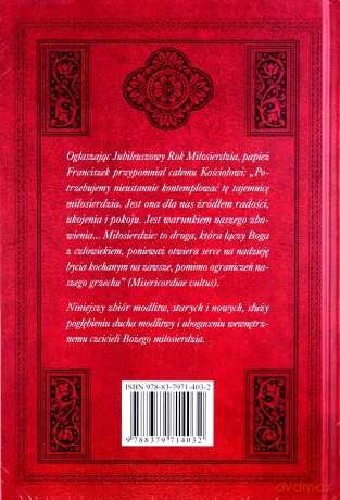 Miłosierdzie Boże na wieki wysławiać będę. Modlitewnik (duży format) [KSIĄŻKA]