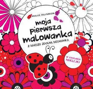 Moja pierwsza kolorowanka. Biedronka [KSIĄŻKA]