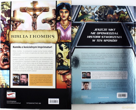 Pakiet Biblia komiks+Zaczyna się bitwa (twarda) [KSIĄŻKA]