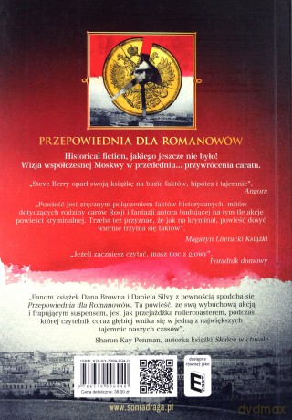 Przepowiednia dla Romanowów - Steve Berry [KSIĄŻKA]