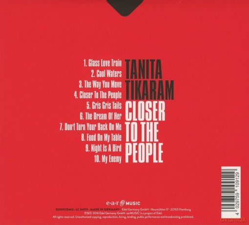 Tanita Tikaram: Closer To The People [CD]
