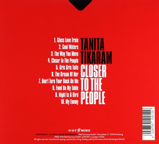 Tanita Tikaram: Closer To The People [CD]
