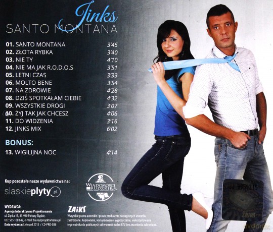 Jinks: Santo Montana [CD]