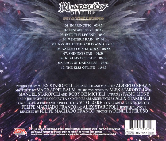 Rhapsody Of Fire: Rhapsody Of Fire [CD]