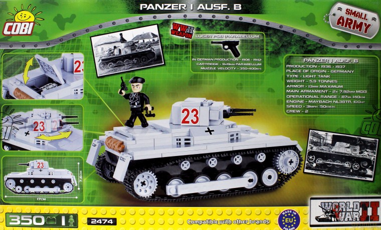 COBI Armia SD.KFZ 101 [KLOCKI]