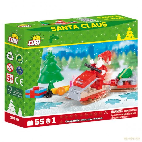 COBI Santa Claus Zestaw Święty Mikołaj [KLOCKI]