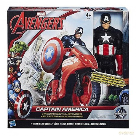 HASBRO AVN Pojazd z figurką Captain Ame.