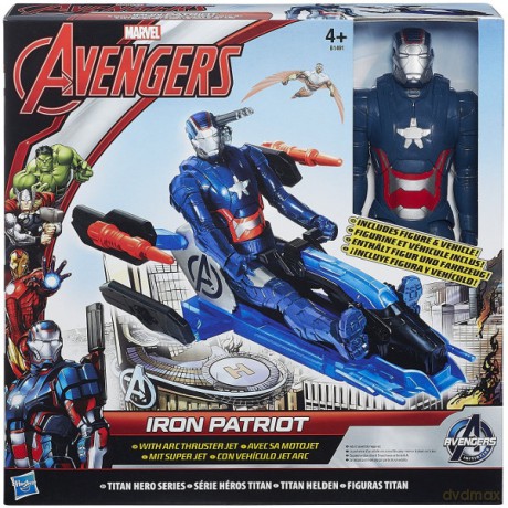 HASBRO AVN Pojazd z figurką Iron Patriot