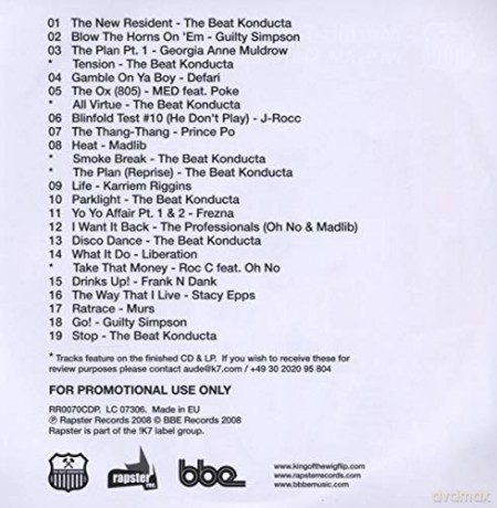 Madlib The Beat Konducta: Wlib Am: King Of The Wigflip [CD]
