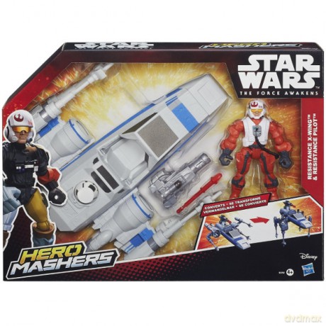 HASBRO Hero Mashers E7 Hero Sfighter w 2