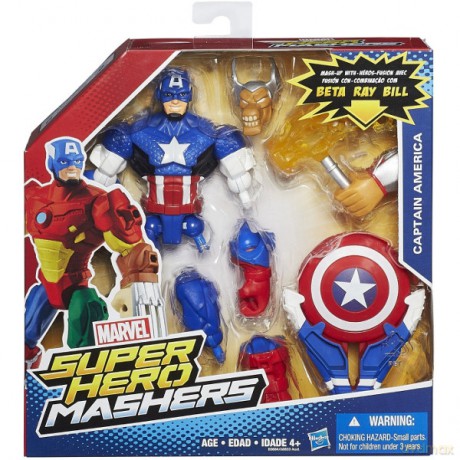 HASBRO Super Hero Mashers, Captain Amer.