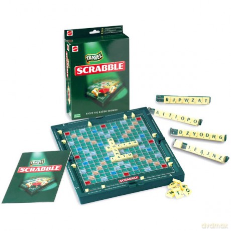 MATTEL Gra Scrabble Travel [GRA]