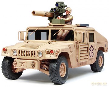TAMIYA M1046 Humvee TOW Missile Carrier