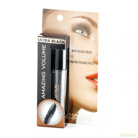Makeup Revolution Tusz do rzęs (Amazing Volume Mascara) Ultra Black