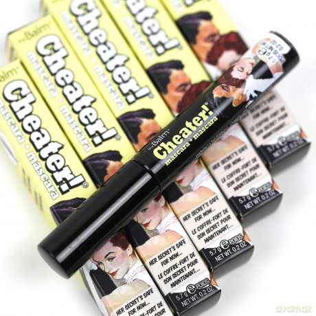 The Balm Black Tusz do rzęs Cheater! 7,5 g