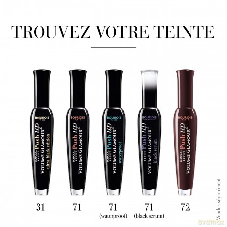 Bourjois Tusz do rzęs z efektem push-up Push Up Volume Glamour 6 ml 72 Fabulous