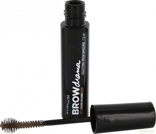 Maybelline Tusz do rzęs Brow Drama (Sculpting Brow Mascara) 7,6 ml Dark B