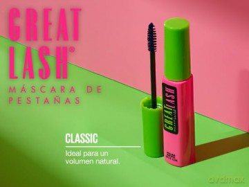 Maybelline Zagęszczenie Tusz do rzęs Great Lash Blackest Black 12,5 ml