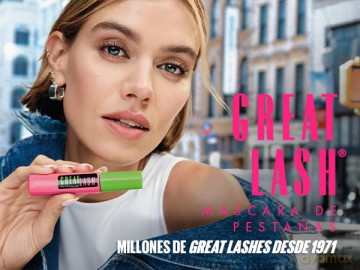 Maybelline Zagęszczenie Tusz do rzęs Great Lash Blackest Black 12,5 ml