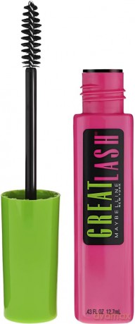 Maybelline Zagęszczenie Tusz do rzęs Great Lash Blackest Black 12,5 ml