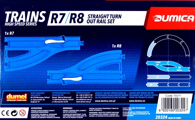 DUMEL Akcesoria do pociągu - R7/R8