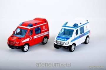Auto metalowe 9cm mix