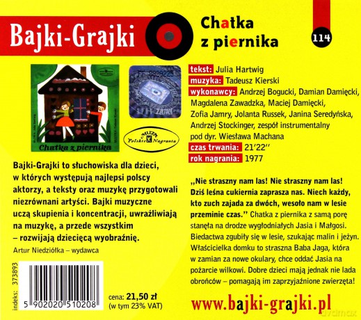 Bajki - Grajki. Chatka z piernika [AUDIOBOOK]