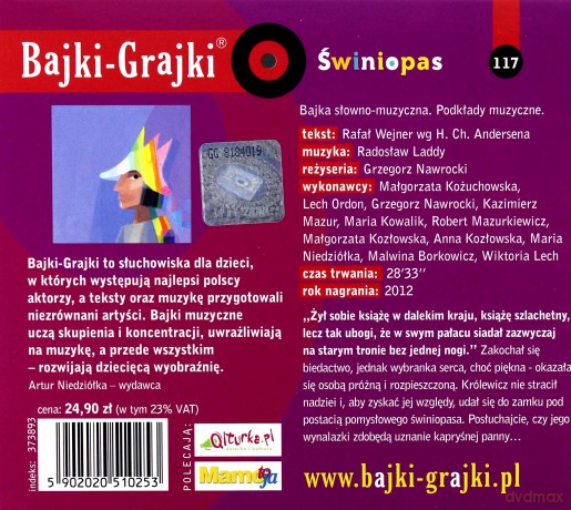 Bajki - Grajki. Świniopas [AUDIOBOOK]