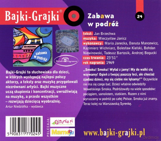 Bajki - Grajki. Zabawa w podróż [AUDIOBOOK]