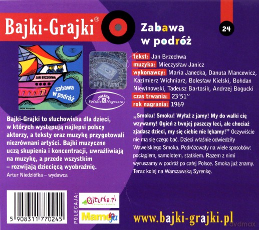 Bajki - Grajki. Zabawa w podróż [AUDIOBOOK]