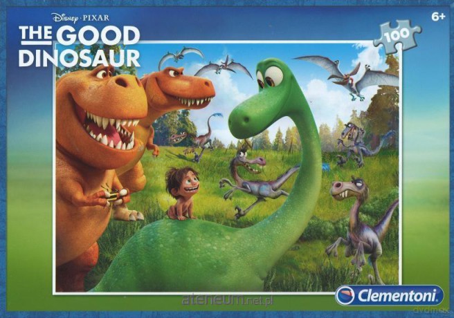 CLEMENTONI 100 el. Dobry Dinozaur [PUZZLE]