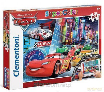 CLEMENTONI 104 el. App Auta [PUZZLE]
