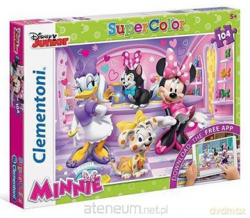 CLEMENTONI 104 el. App Minnie [PUZZLE]