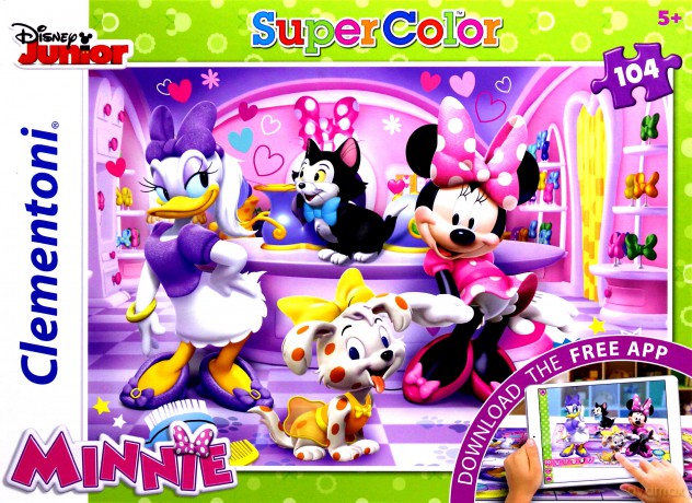 CLEMENTONI 104 el. App Minnie [PUZZLE]