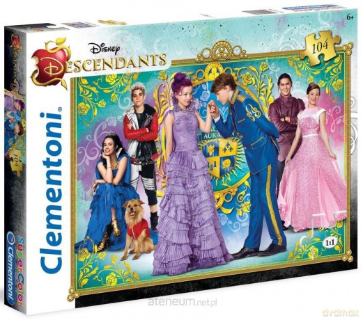 CLEMENTONI 104 el. Następcy [PUZZLE]