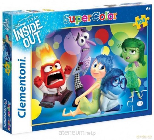 CLEMENTONI 104 el. W głowie się nie mieści [PUZZLE]