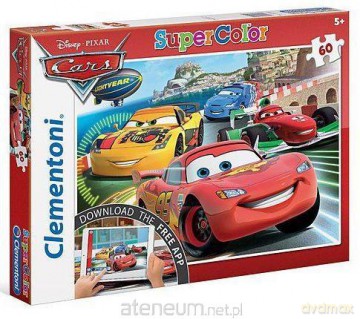CLEMENTONI 60 el. App Auta 2 [PUZZLE]