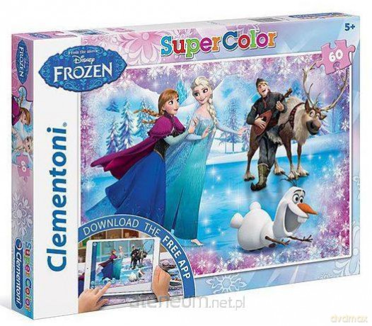 CLEMENTONI 60 el. App Kraina Lodu [PUZZLE]