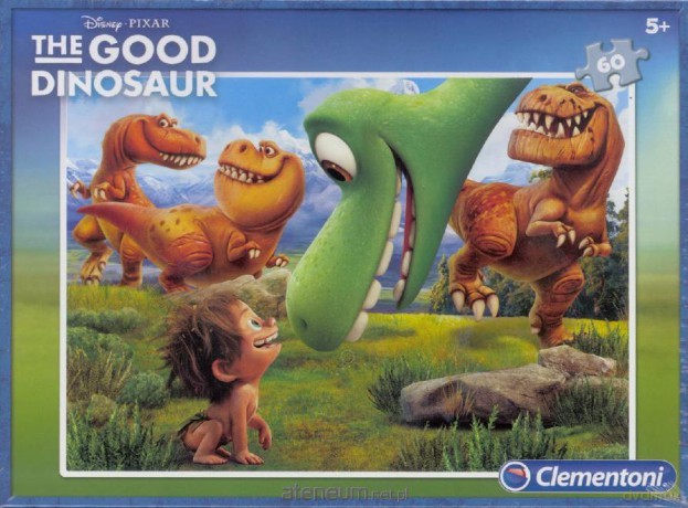 CLEMENTONI 60 el. Dobry Dinozaur 2 [PUZZLE]
