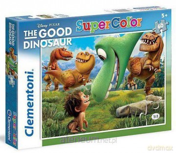 CLEMENTONI 60 el. Dobry Dinozaur 4 [PUZZLE]