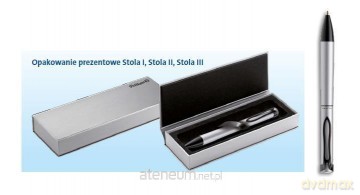 Długopis Stola 3 srebrny/mat