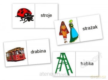 Domino logopedyczne wyrazowo - obrazkowe DR-TR [GRA]