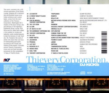 Dj-Kicks: Thievery Corporation [CD]