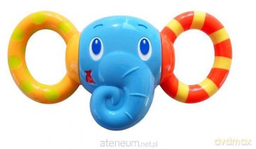 DUMEL Grzechotka Słonik