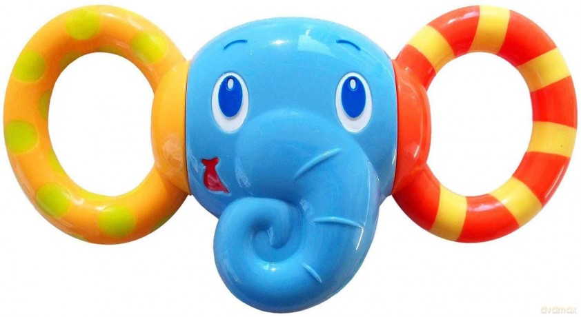 DUMEL Grzechotka Słonik