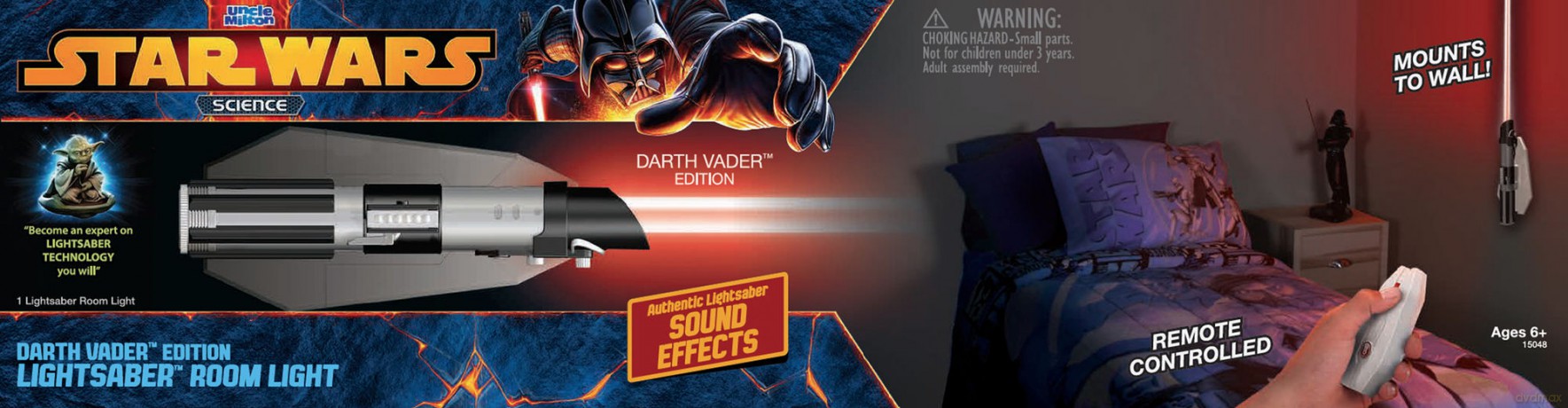 DUMEL Gwiezdne Wojny Lampka Miecz do pokoju Darth Vader (Star Wars)