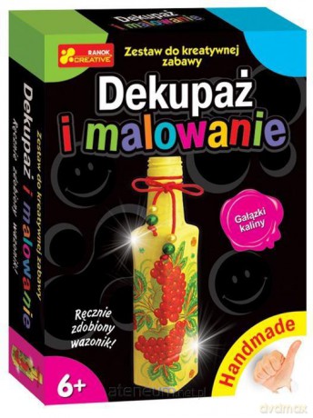 Handmade - Dekupaż i malowanie. Gałązka kaliny