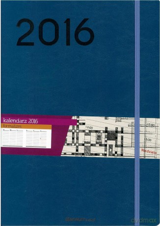 Kalendarz 2016 A4 Formalizm Antracyt [KALENDARZ]